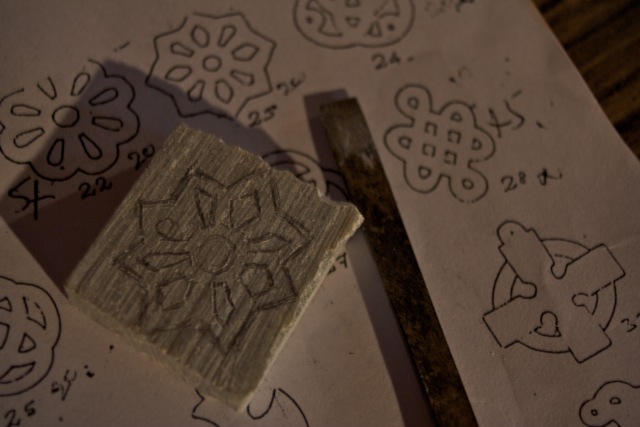 Softstone carving at DakshinaChitra DakshinaChitra softstone carving workshop