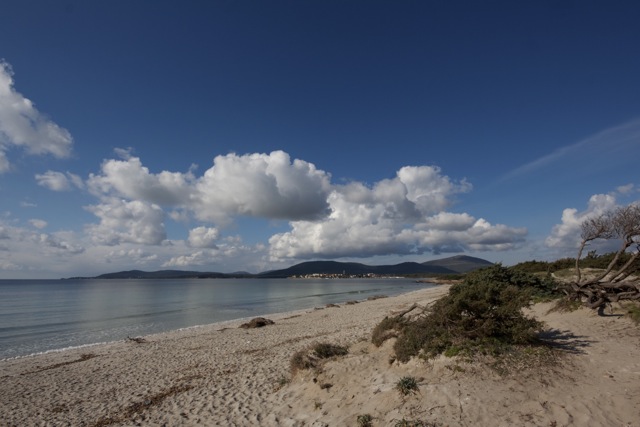 Alghero, Sardinia Beach in Alghero, Sardinia
