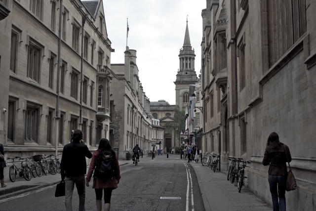Backstreets of Oxford, England Oxford, England, UK