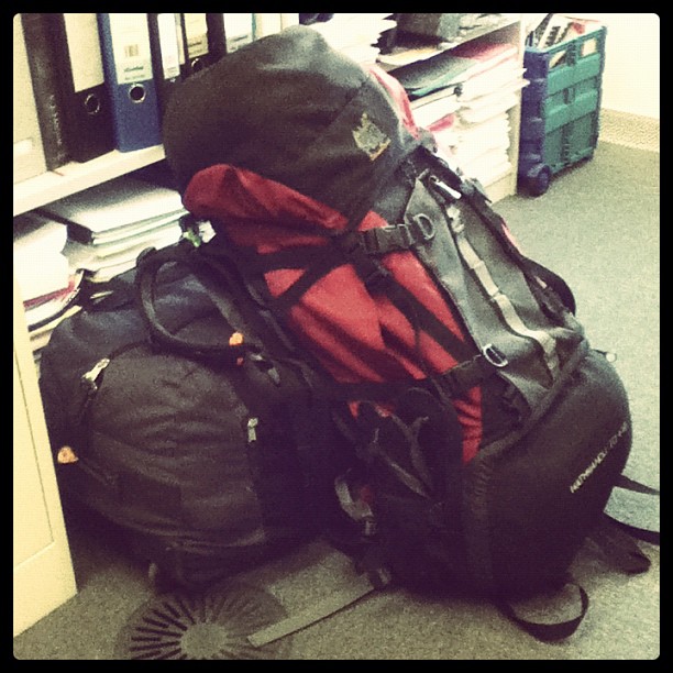 Backpacks and duffel bags Packing for a trip