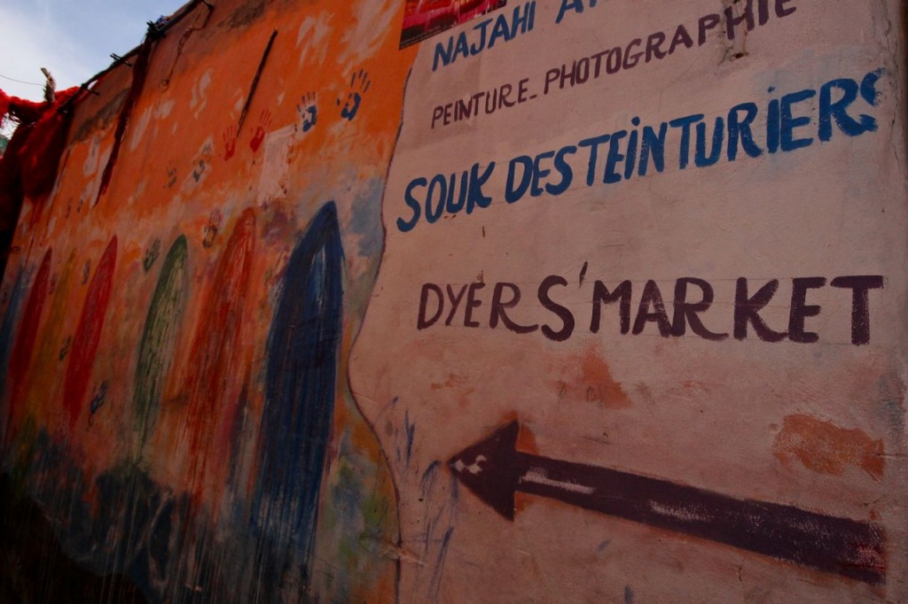 Dyers Market Marrakech Souks of Marrakech
