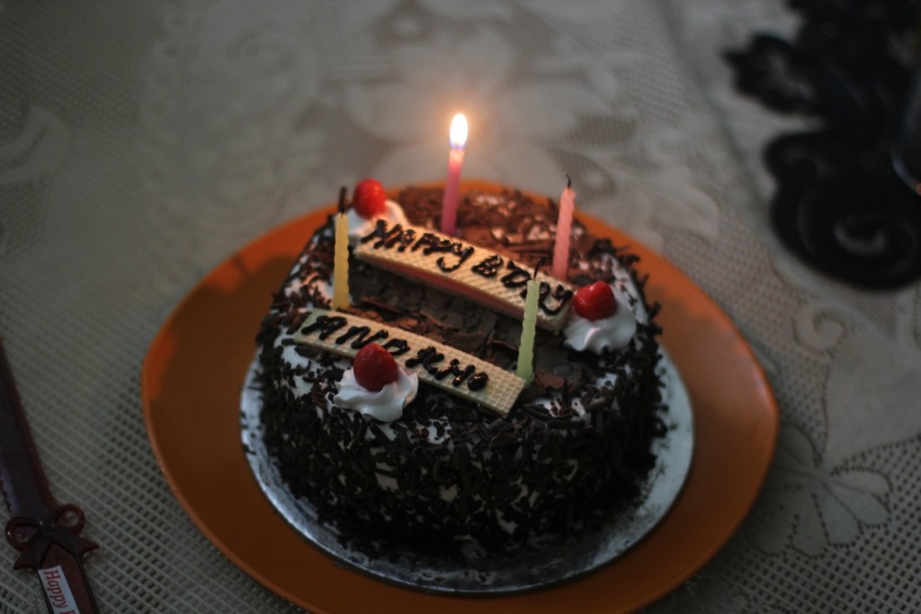 Leaving a candle burning Birthdays in India
