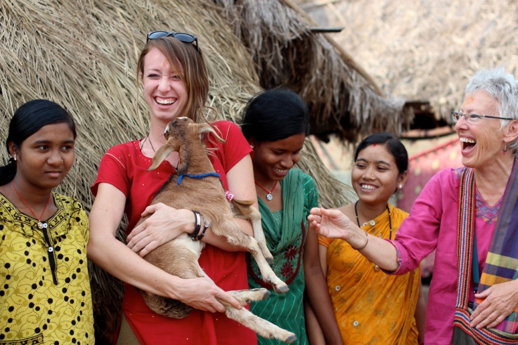 Giving thanks in India
