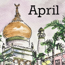 Travel Sketch of the Month