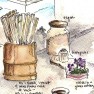Japan travel sketch