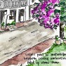 Laos travel sketch