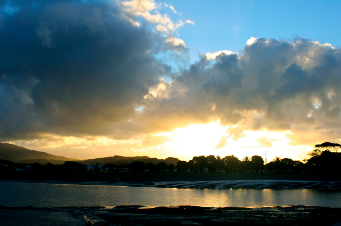 Eine gute nacht in Raglan.