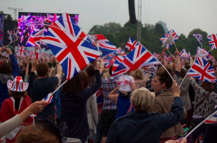 No ordinary walk in the park: Celebrating the Royal Wedding in London.