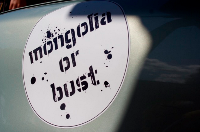“Neither tried nor tested”: Launching the Mongol Rally at the Festival of Slow.