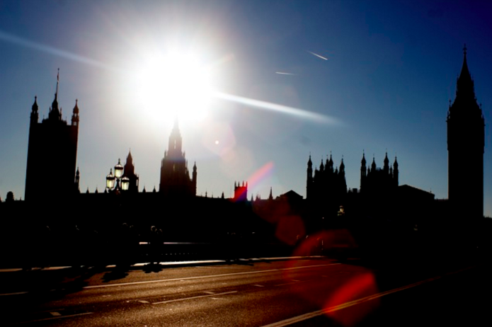 London’s burning: Heartbreak in the city.