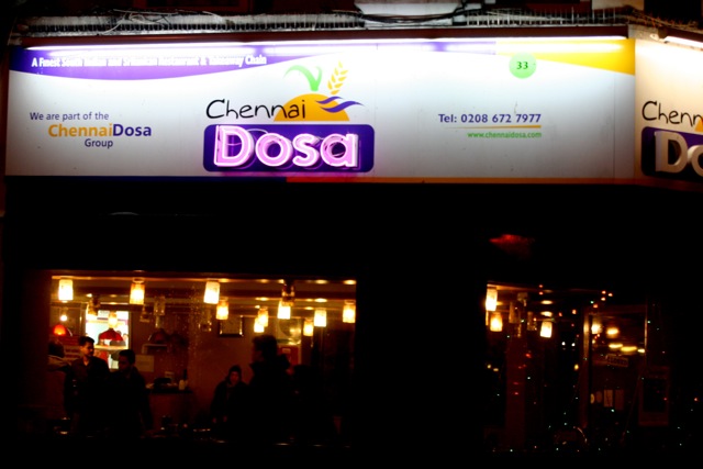 Chennai Dosa restaurant in London