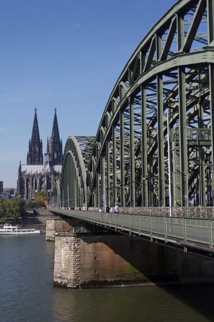  Bridge in Cologne with Locks