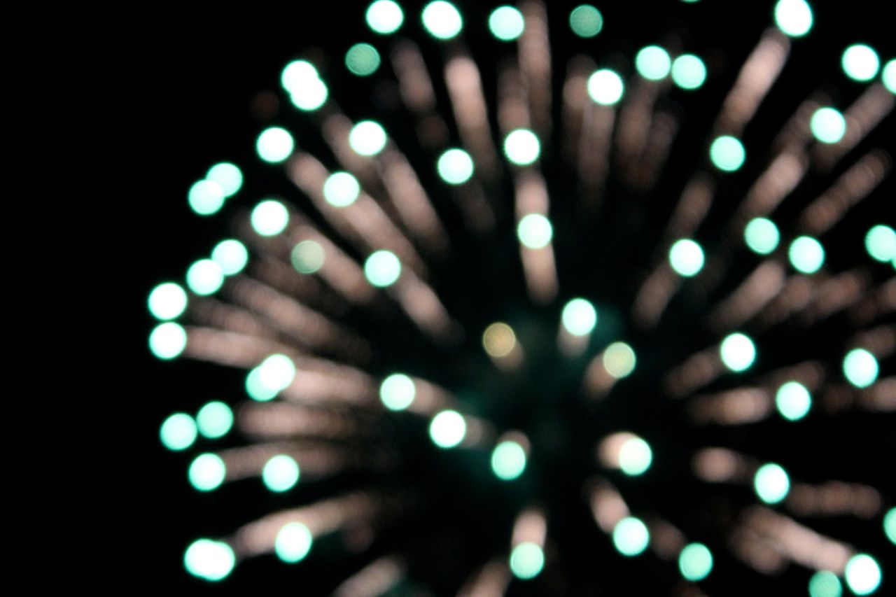 Photographing fireworks: A very bokeh Independence Day.