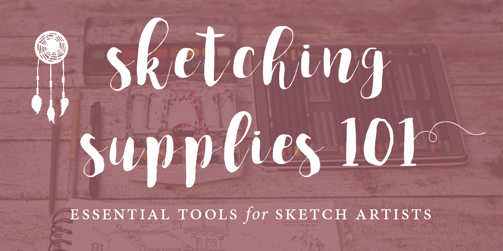 Sketch Set - essential tools for sketching and drawing, 7 pcs.