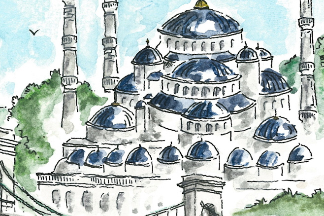 Sketching Eastern Europe and Turkey: On routes and redirection.