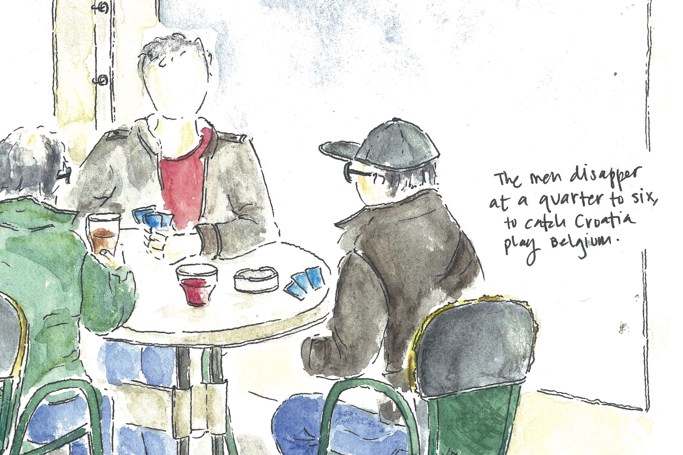 Sketching Croatia: Chance encounters and island wisdom.