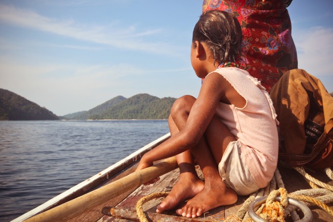 Moken sea gypsies Thailand