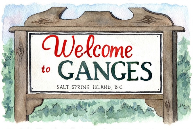 Notes on sketching the places we call home.