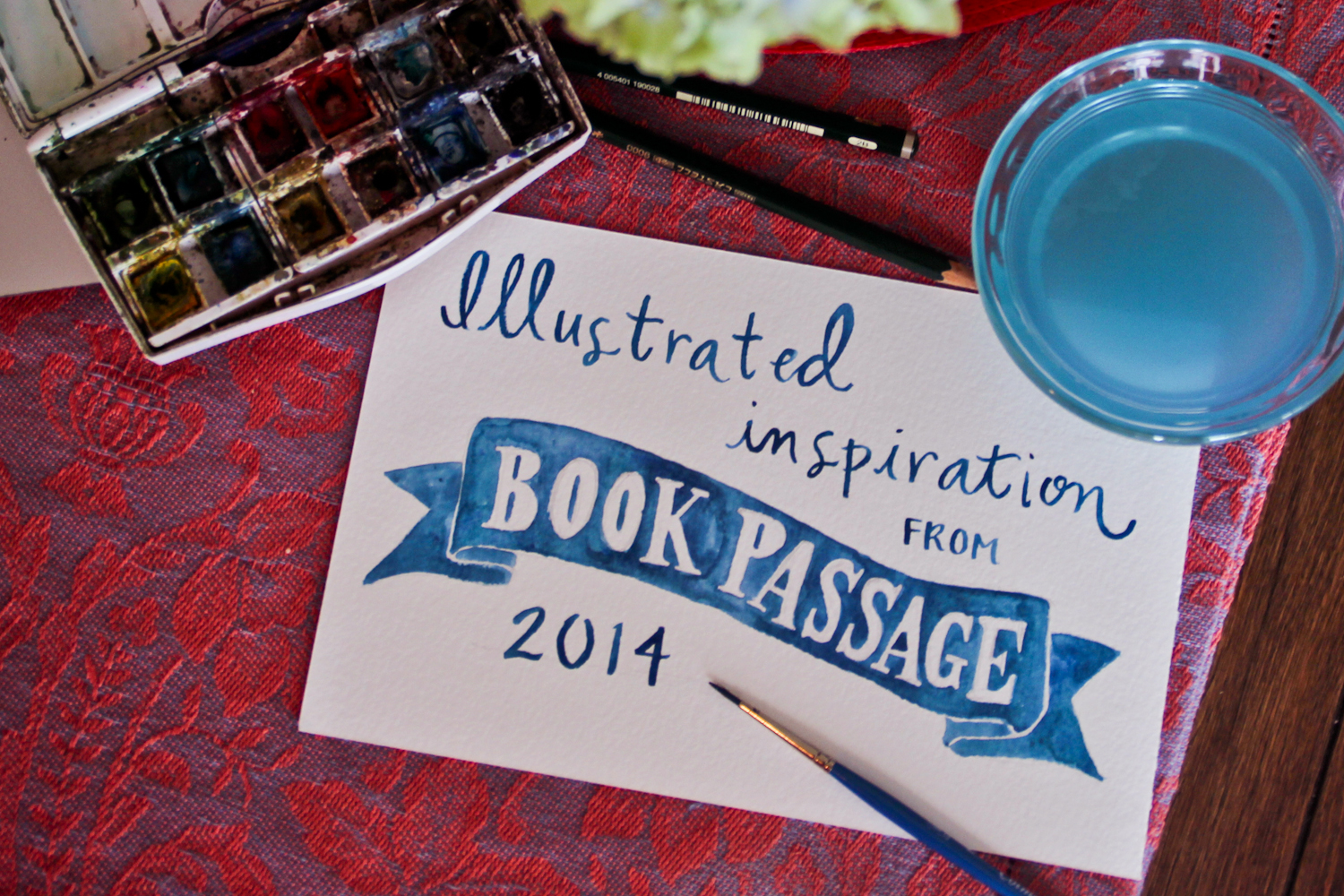 Illustrated inspiration from Book Passage Travel Writers Conference 2014.