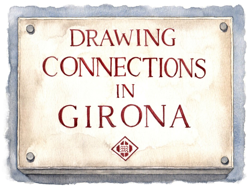 Girona Spain sketch