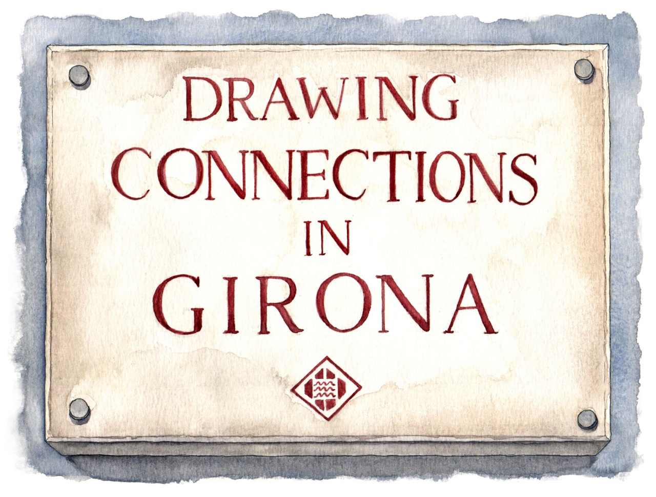 Drawing connections in Girona.
