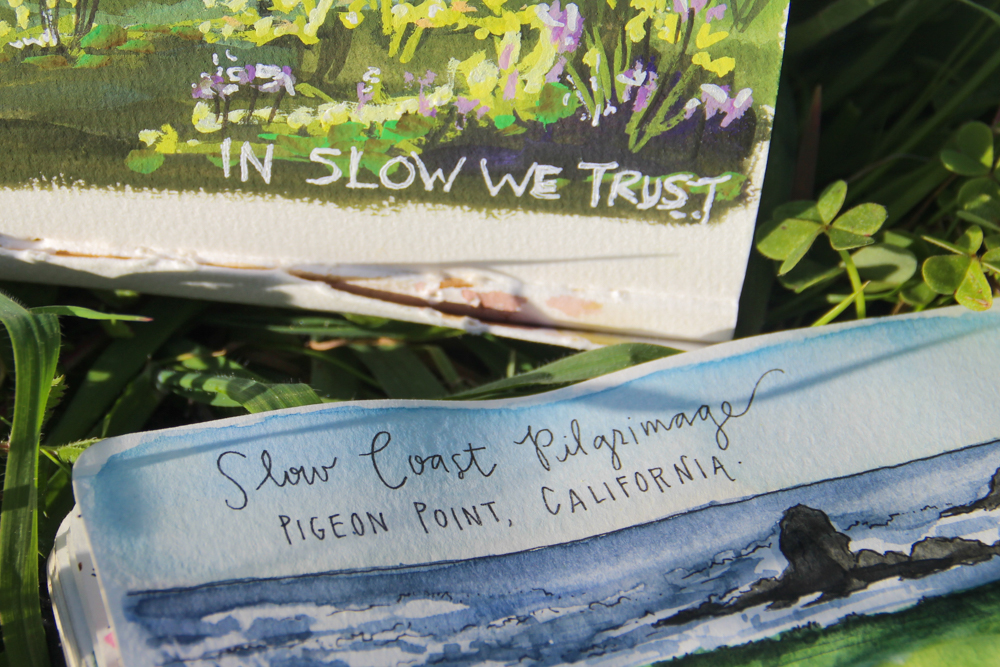 Sketching California: Two pilgrims on the Slow Coast