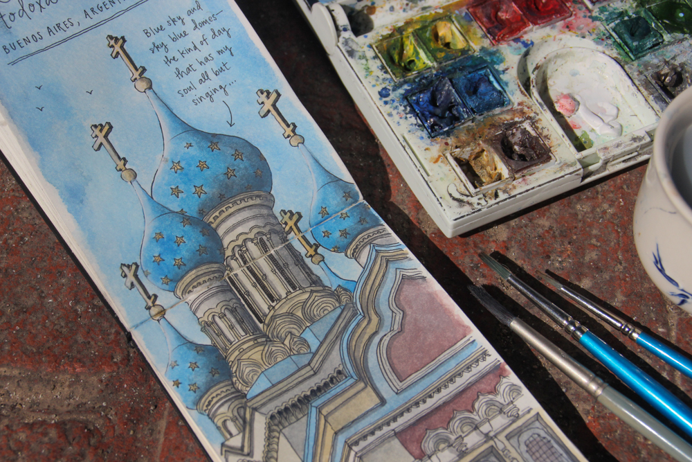 Sketching Argentina: In search of symbols in Buenos Aires