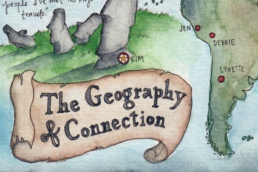 The Geography of Connection: Honoring your stories